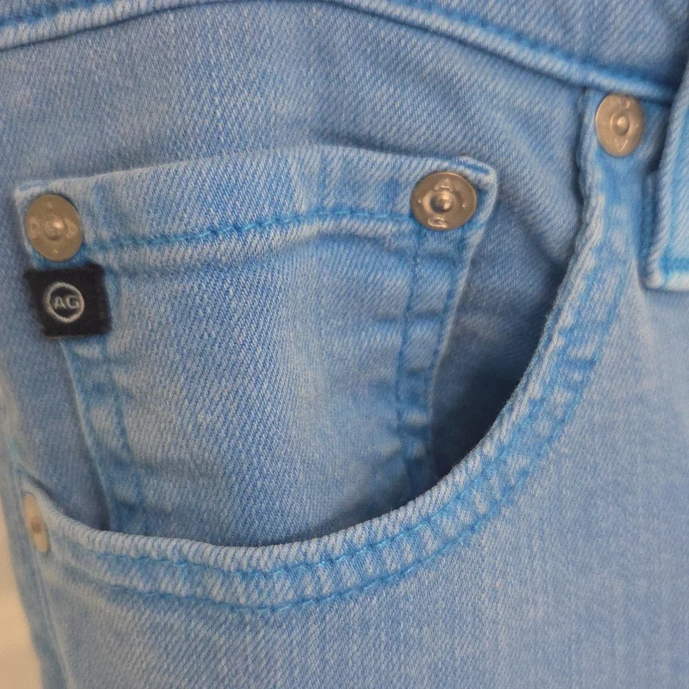 Adriano Goldschmied Jeans In A Pretty Bright Blue. The Stevie Ankle. - Picture 5 of 12